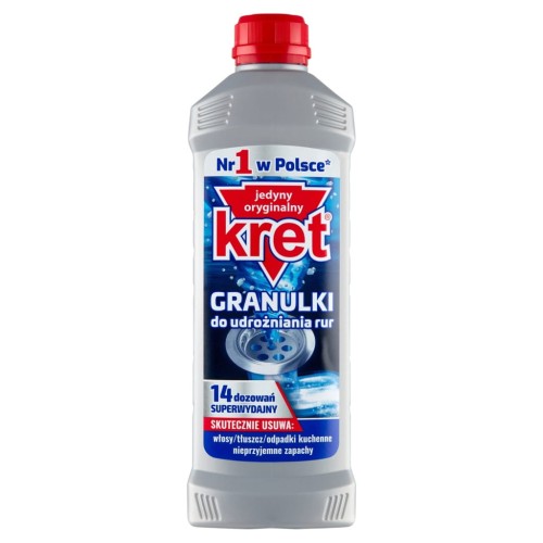 Kret granulki do udrożniania rur 560g
