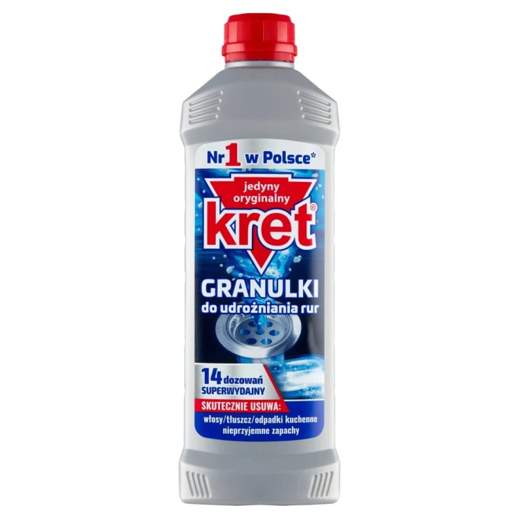 Kret granulki do udrożniania rur 560g