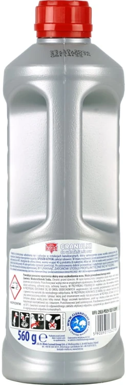 Kret granulki do udrożniania rur 560g