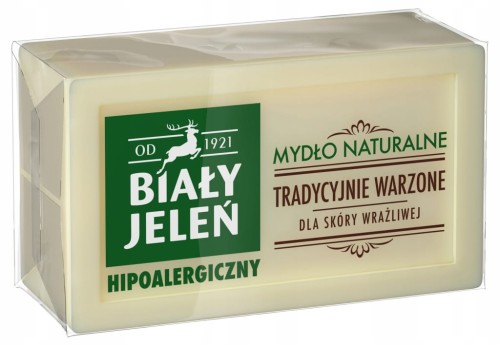Biały Jeleń hipoalergiczne mydło naturalne do skóry wrażliwej 150g