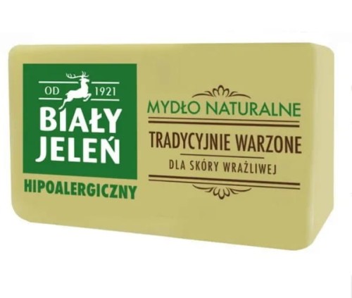 Biały Jeleń hipoalergiczne mydło naturalne do skóry wrażliwej 150g