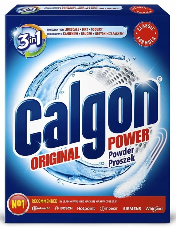 Calgon odkamieniacz do pralek proszek 500g
