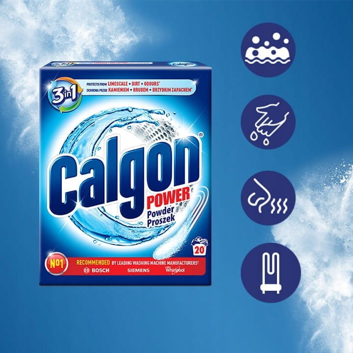 Calgon odkamieniacz do pralek proszek 500g