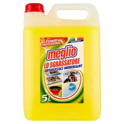 Płyn odtłuszczający Meglio Sgrassatore Lemon 5L