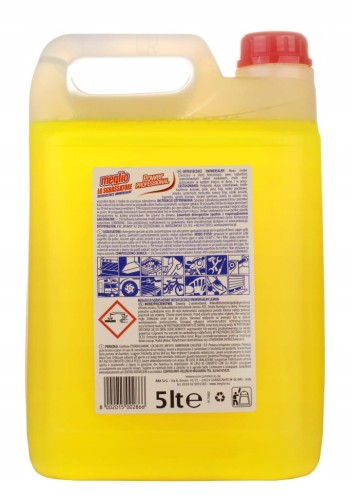 Płyn odtłuszczający Meglio Sgrassatore Lemon 5L