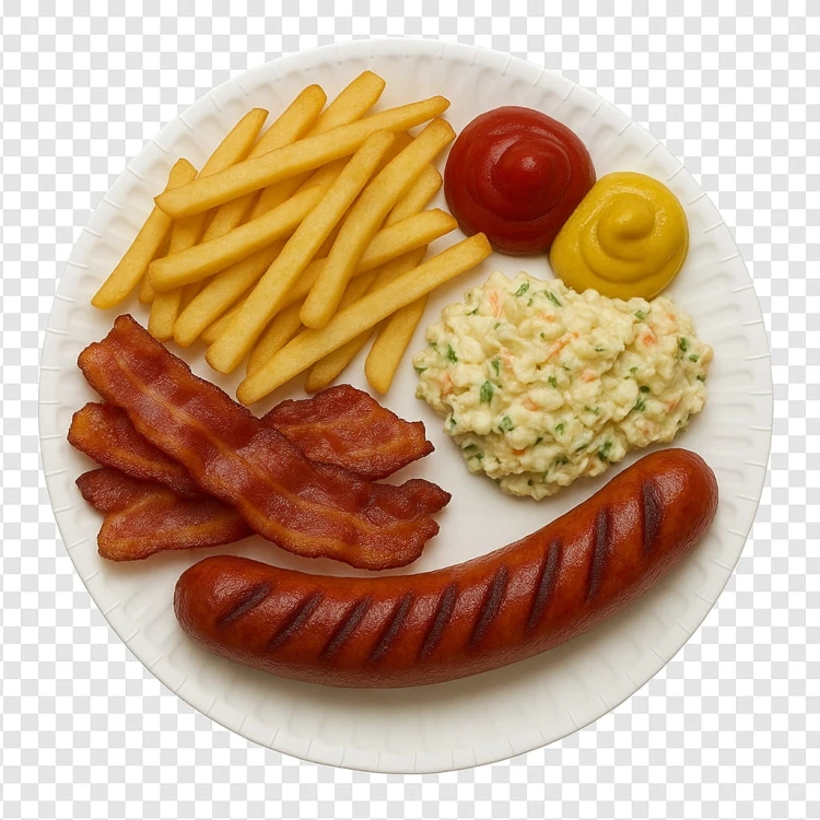 Talerze papierowe białe jednorazowe 23cm 100szt