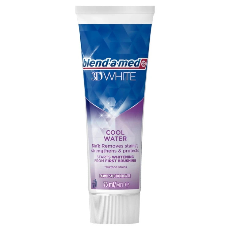 Pasta do mycia zębów Blend-a-med 3D White Cool Water, wybielająca 75 ml