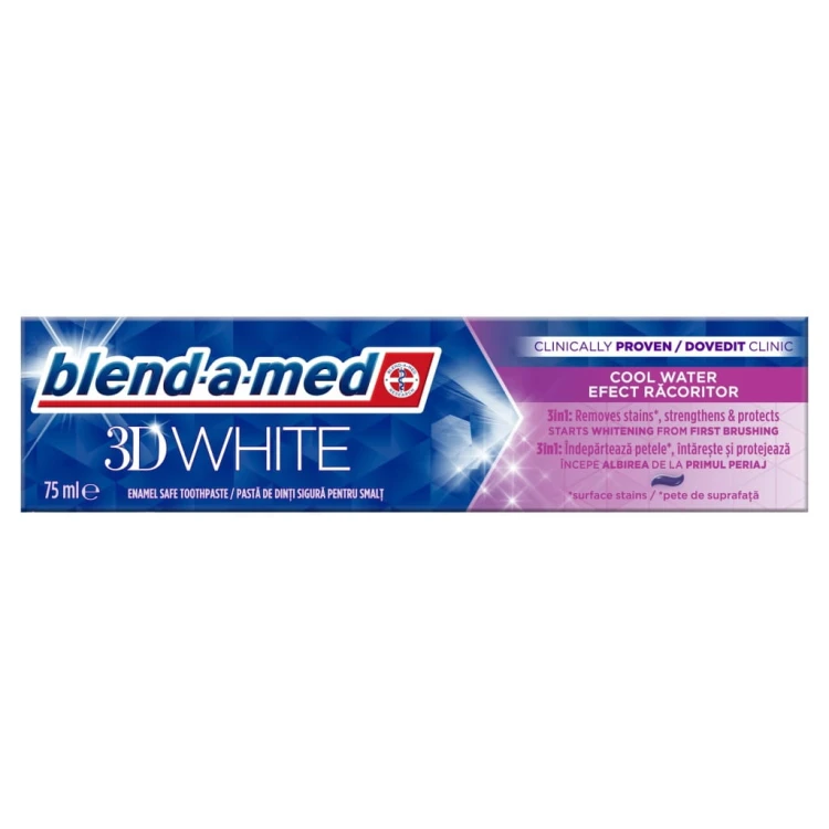 Pasta do mycia zębów Blend-a-med 3D White Cool Water, wybielająca 75 ml