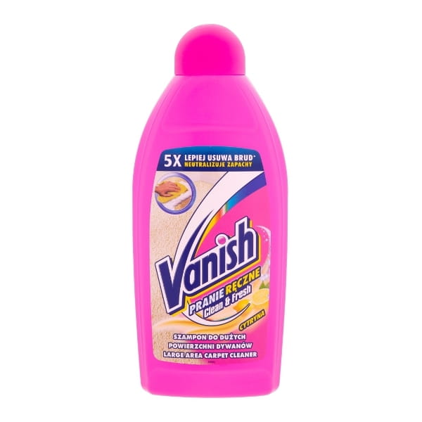 Vanish szampon do czyszczenia dywanów i tapicerek CYTRYNOWY 500 ml