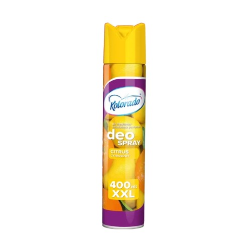 Odświeżacz spray KOLORADO 400ml cytrusowy