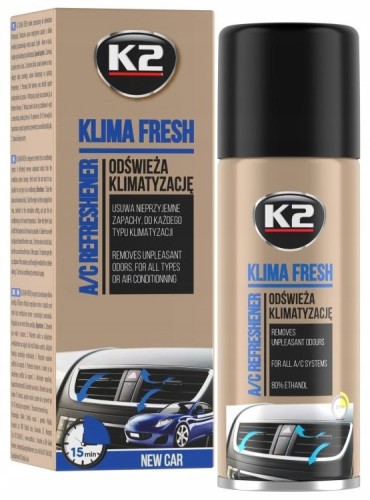 Odświeżacz klimatyzacji K2 Klima New Car 150 ml
