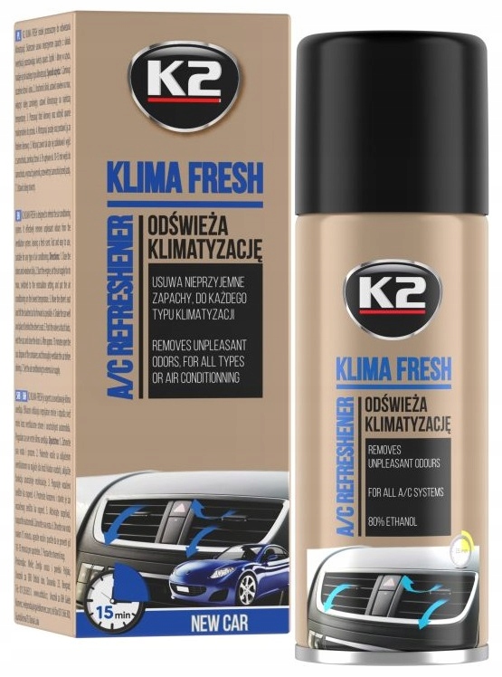 Odświeżacz klimatyzacji K2 Klima New Car 150 ml