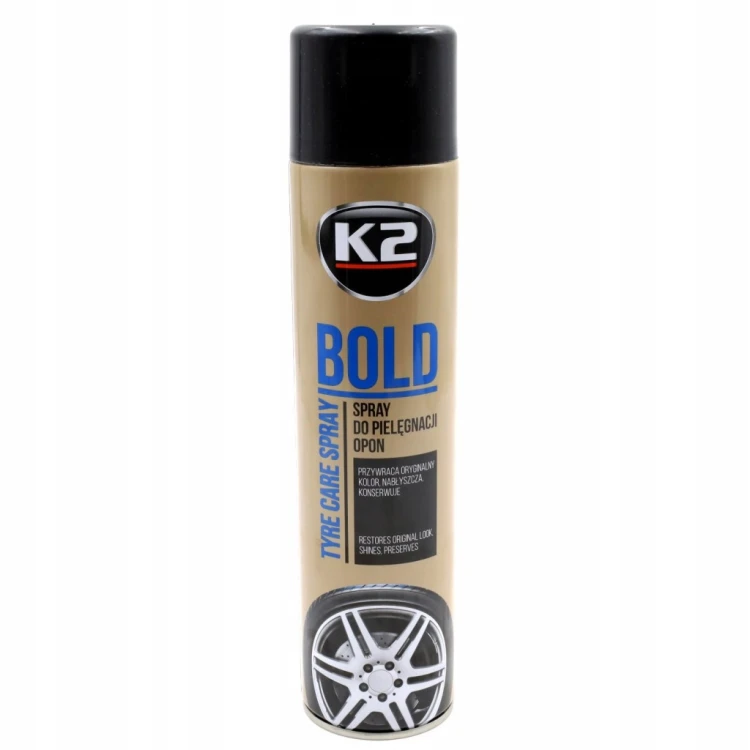 Preparat do pielęgnacji opon K2 Bold 600 ml