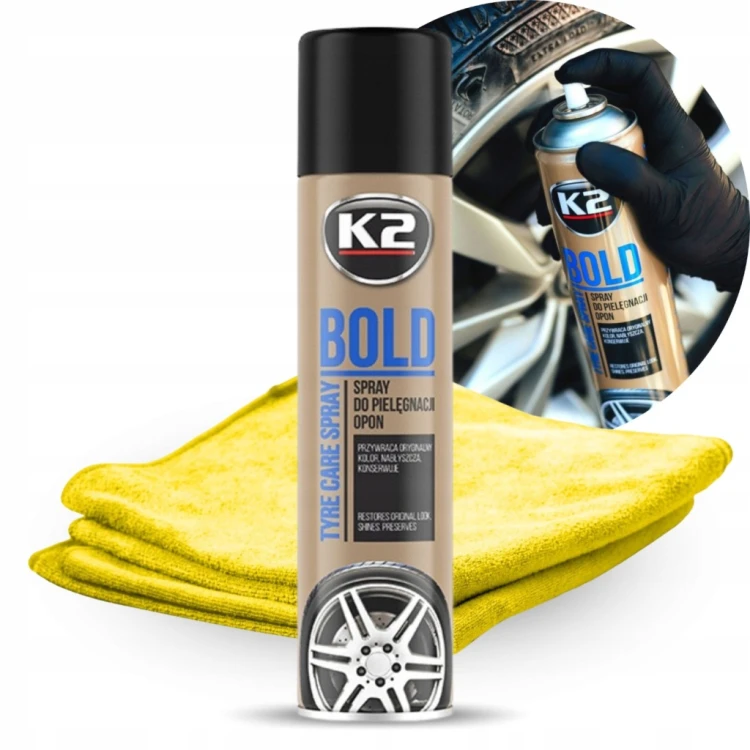 Preparat do pielęgnacji opon K2 Bold 600 ml