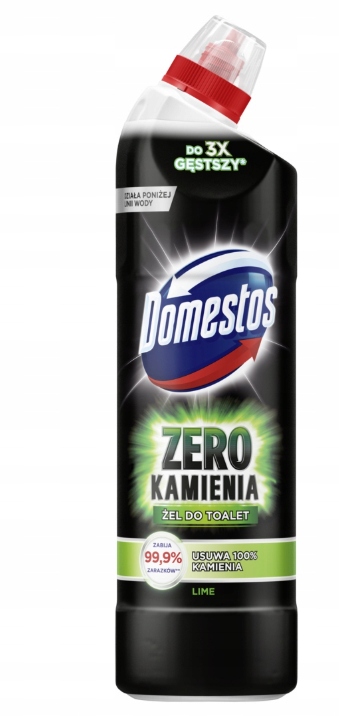 Domestos Zero Kamienia Lime żel do toalet 750 ml