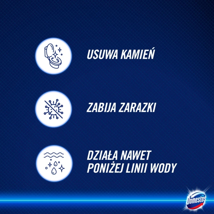 Domestos Zero Kamienia Lime żel do toalet 750 ml