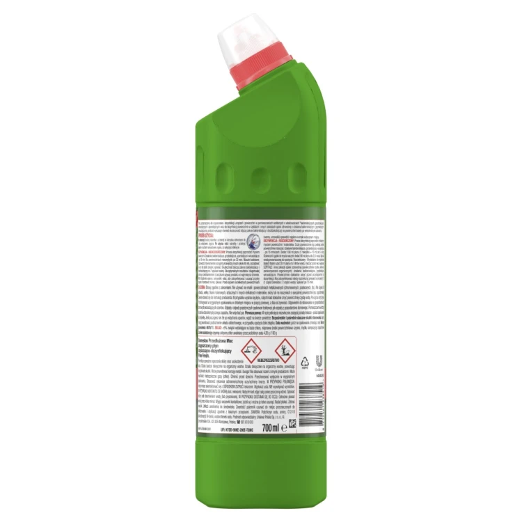 Domestos płyn do WC Pine Fresh 750 ml zielony przedłużona moc