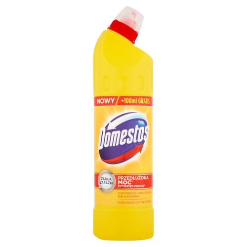 Domestos Przedłużona Moc Citrus Fresh płyn czyszcząco-dezynfekujący 750 ml