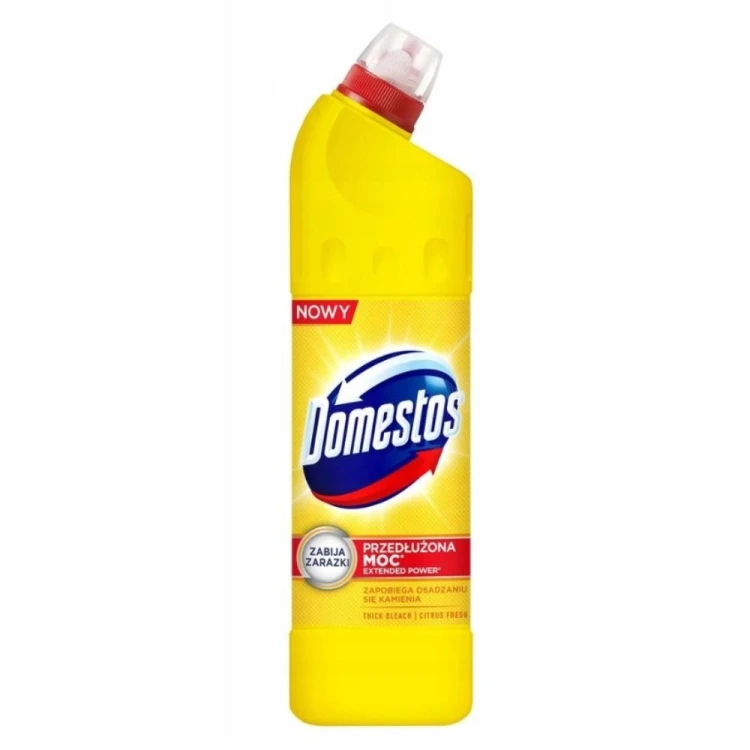 Domestos Przedłużona Moc Citrus Fresh płyn czyszcząco-dezynfekujący 750 ml
