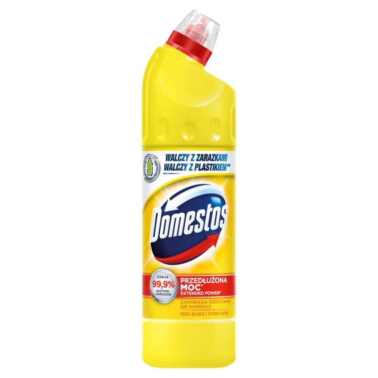 Domestos Przedłużona Moc Citrus Fresh płyn czyszcząco-dezynfekujący 750 ml