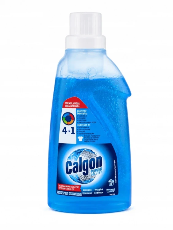 Calgon Power Żel czyszczący do pralki 4w1 usuwa kamień i brud 750 ml