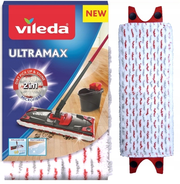 Vileda Wkład mopa płaski UltraMax 155747 35 cm