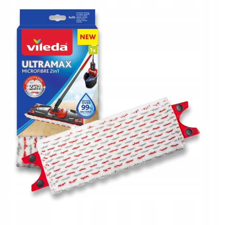 Vileda Wkład mopa płaski UltraMax 155747 35 cm